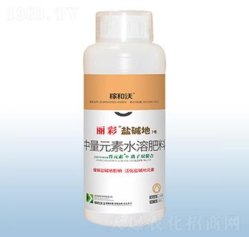 中量元素水溶肥-料麗彩鹽堿地7號(hào)-粟安