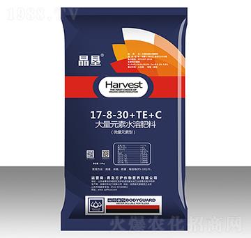 大量元素水溶肥料17-8-30+TE+C-晶墾-方護(hù)作物