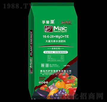 大量元素水溶肥料16-6-28+MgO+TE-孚馨果-方護(hù)作物