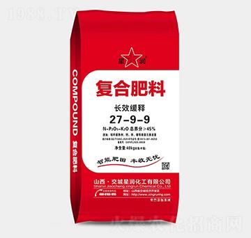 長效緩釋復(fù)合肥料27-9-9-星潤化工