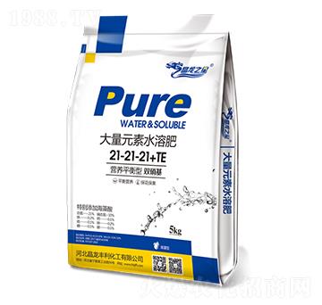 大量元素水溶肥21-21-21+TE-晶龍