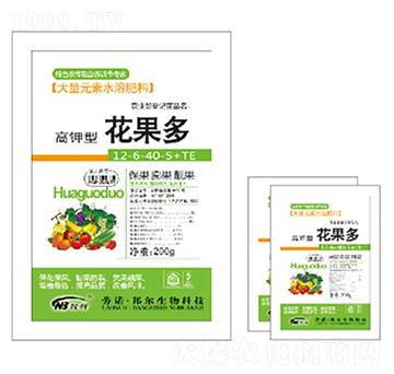 高鉀型大量元素水溶肥12-6-40-5+TE-花果多-康普生