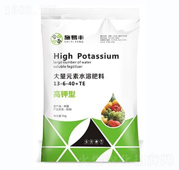 高鉀型大量元素水溶肥料13-6-40+TE-施易豐