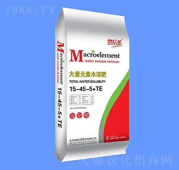 大量元素水溶肥15-45-5+TE-地信樂