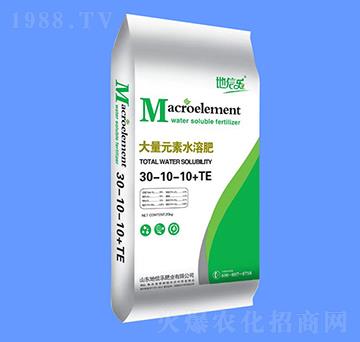 大量元素水溶肥30-10-10+TE-地信樂