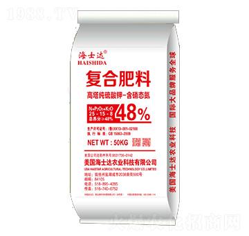 高塔純硫酸鉀復(fù)合肥料25-15-8-海士達(dá)-得利豐