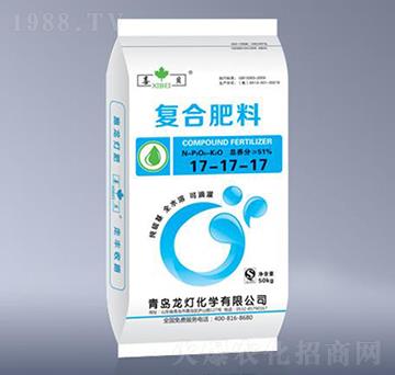 50kg復合肥料17-17-17-芬美-龍燈