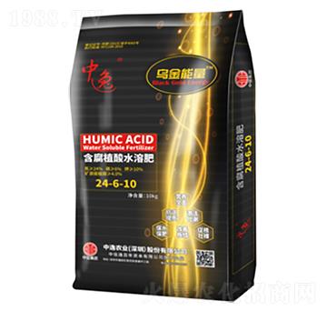 含腐植酸水溶肥24-6-10-烏金能量-中逸農業(yè)