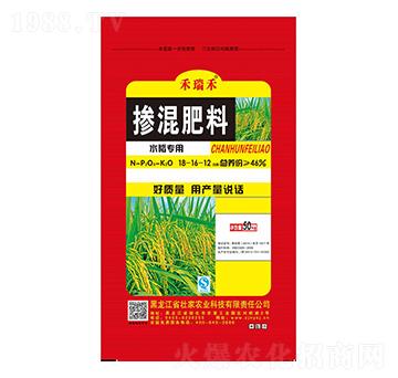 水稻專用摻混肥料18-16-12-禾瑞禾-壯家