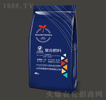 肽酶新一代復(fù)合肥料17-17-17-五梁紅