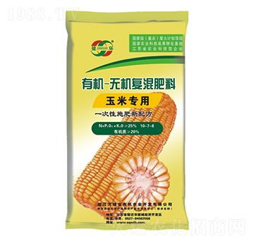 玉米專(zhuān)用有機(jī)-無(wú)機(jī)復(fù)混肥料10-7-8-沃綠寶生物