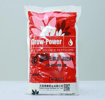 大量元素水溶肥20-20-20+TE-綠展肥業(yè)