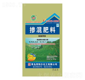 硫酸鉀型摻混肥料19-19-7-拜特爾