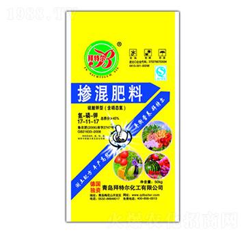 50kg摻混肥料17-11-17-拜特爾