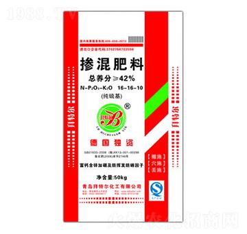 摻混肥料16-16-10-拜特爾