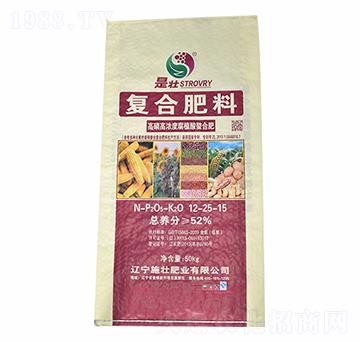 52%高濃度腐殖酸螫合復(fù)合肥12-25-15-施壯肥業(yè)