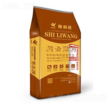 50kg硫酸鉀型高塔造粒復合肥料15-5-26-施利旺農(nóng)業(yè)