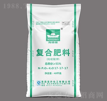 51%純硫酸鉀復(fù)合肥料17-17-17-海德曼-三寧農(nóng)資