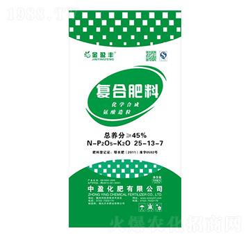 復(fù)合肥料25-13-7-金盈豐-中盈化肥