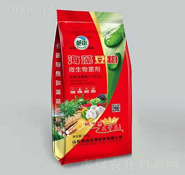 紅色包裝海藻豆粕微生物菌劑-葩田生物