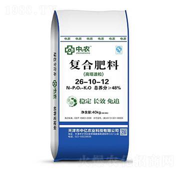 高塔造粒復合肥料26-10-12-中億農(nóng)