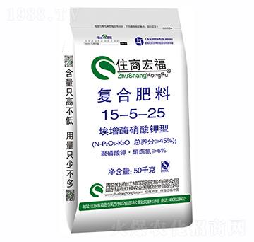 埃增酶硫酸鉀型復(fù)合肥料15-5-25-住商宏福