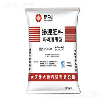 高磷通用型摻混肥料13-25-12-昆侖之美-永利肥業(yè)
