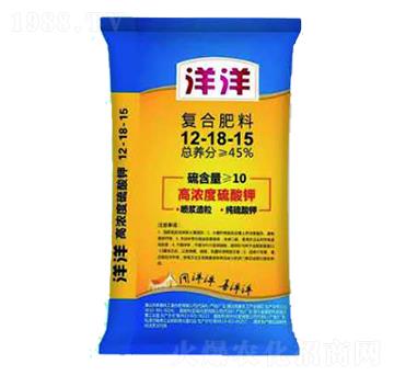 高濃度硫酸鉀復(fù)合肥料12-18-15-洋洋-永利肥業(yè)