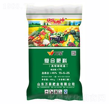 高塔硝硫基復(fù)合肥料15-5-25-萬豪