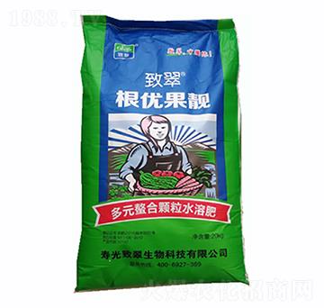 多元螯合顆粒水溶肥-根優(yōu)果靚富-致翠生物