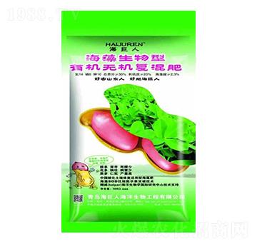 海藻生物型有機(jī)無機(jī)復(fù)混肥-海巨人