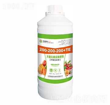 平衡生長型大量元素流體肥料200-200-200+TE-施佰高