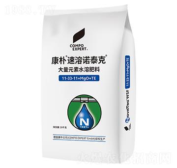 大量元素水溶肥料11-33-11+MgO+TE-康樸·速溶諾泰克-德華肥料