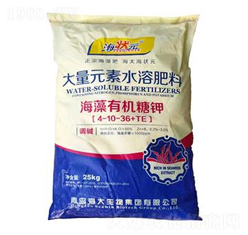 海藻有機(jī)糖鉀4-10-36+TE-海狀元-海大生物