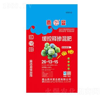 防燒芽型緩控釋摻混肥料26-13-15-燕豐