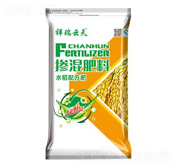 水稻配方專用摻混肥料-祥瑞云天-中農圣豐