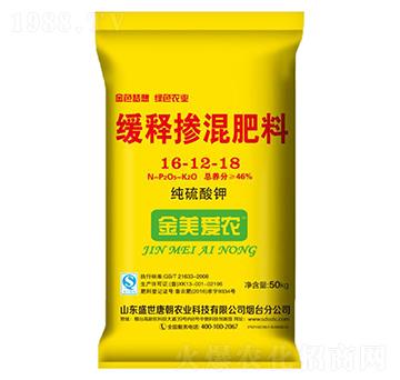 純硫酸鉀控釋摻混肥料16-12-18-盛世唐朝