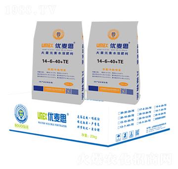 優(yōu)麥思大量元素水溶肥料14-6-40+TE-瑞田農(nóng)業(yè)