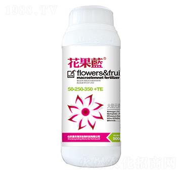 大量元素水溶肥50-350-165+TE-花果藍（瓶）-嘉豐
