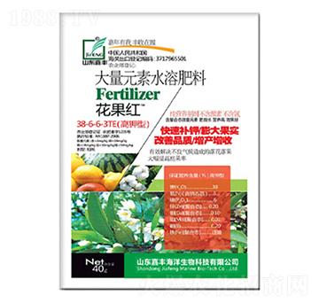 高鉀大量元素水溶肥-花果紅-嘉豐