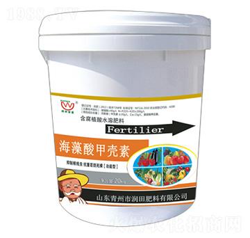 含腐植酸水溶肥料-海藻酸甲殼素-潤(rùn)田肥料