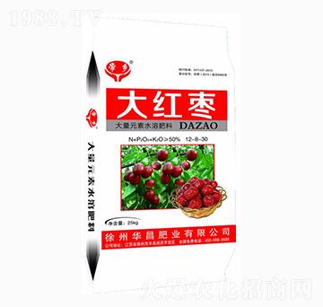 大量元素水溶肥料12-8-30-大紅棗-華昌肥業(yè)