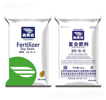 脲甲醛長效功能復合肥料25-5-5-迪美拉