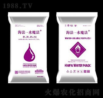 大量元素水溶肥料21-21-21+TE-海法一水魔法-迪美拉