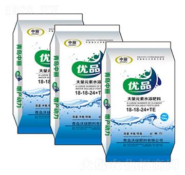 含大量元素水溶肥料18-18-24+TE-沃綠肥料