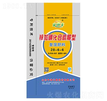 鋅加硼化合硫脲型復(fù)混肥28-6-6-中港化肥