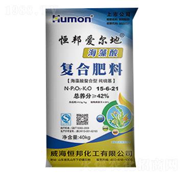海藻酸復(fù)合肥料15-6-21-恒邦化工