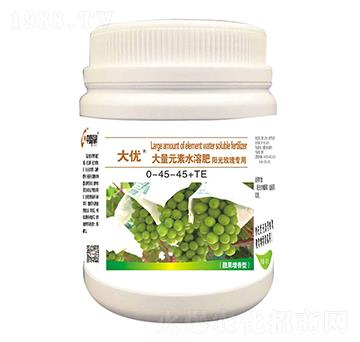 陽(yáng)光玫瑰專(zhuān)用肥（0-45-45）-大優(yōu)-中霖高科