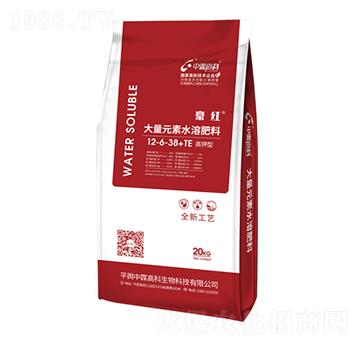 高鉀型大量元素水溶肥12-6-38+TE-豪紅-中霖高科