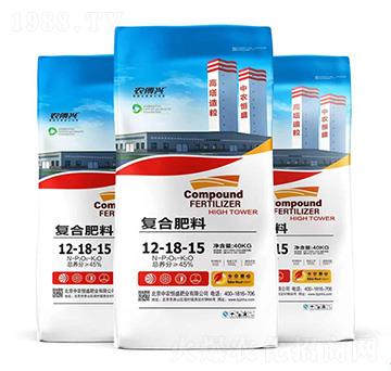 高塔造粒復合肥料12-18-15-農傅興-中農恒盛